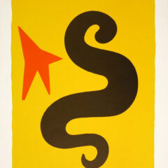 Lithograph by Alexander Calder for Derriere le miroir 195