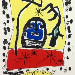 Joan Miro Lithograph 54, Expo 1957, Art in posters