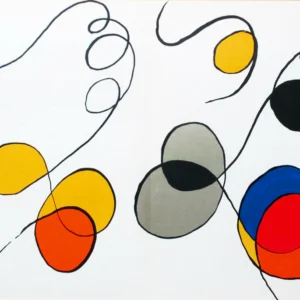 Calder, Original Lithograph, DM54173d, Derriere le Miroir 1963