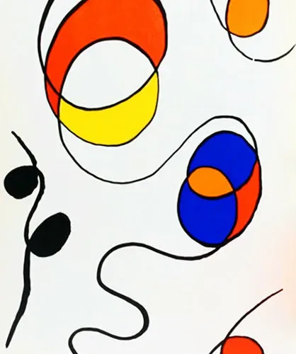 Calder, Original Lithograph, DM56173, Derriere le Miroir 1968