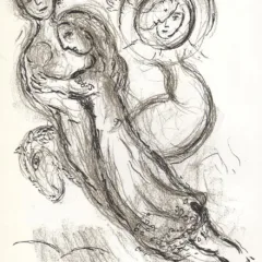 Marc Chagall Sketch for paris opera