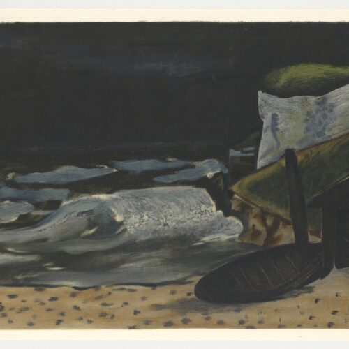 La vague from Varengeville by Goerges Braque