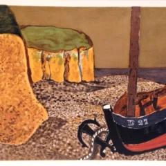 Braque Lithograph La Barque D27 Varengeville 1968