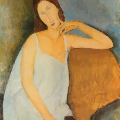 Modigliani Hebuterne in blue shirt Limited Edition