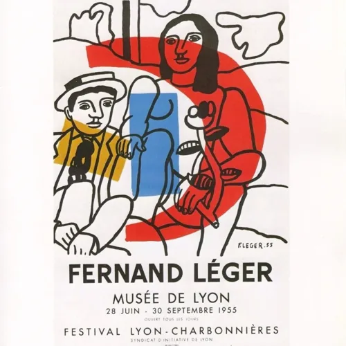 Fernand Leger lithograph Musee de Lyon