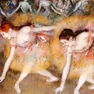 Edgar Degas Danseuses se Baissant, Numbered Giclee