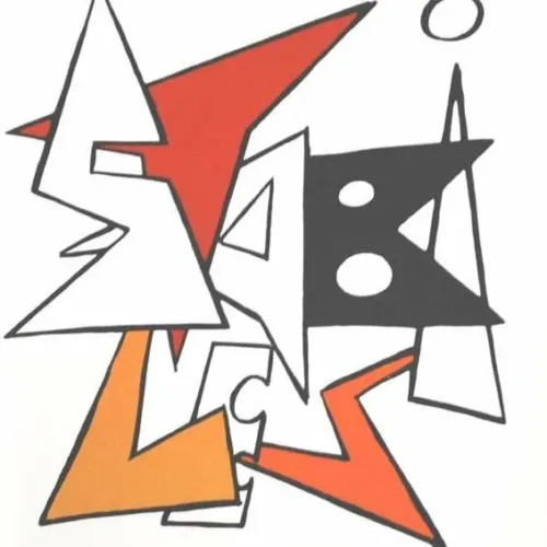 Book Derriere Le Miroir 141, Calder 8 Lithographs 1963