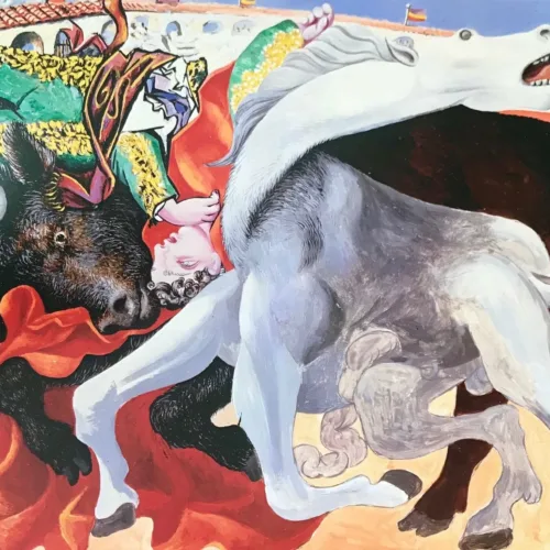 Picasso Poster "Corrida la mort du torero"