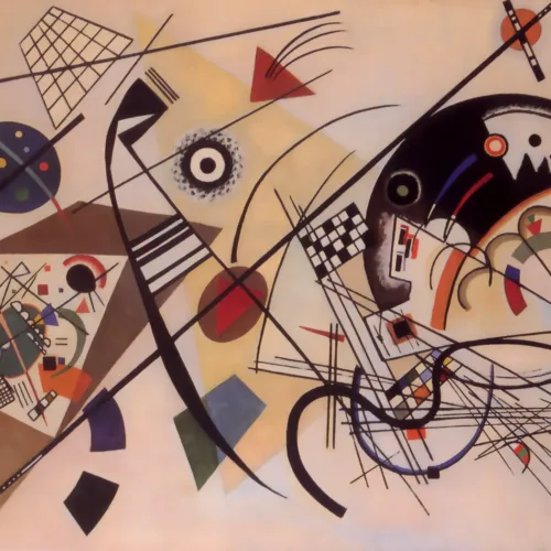 Kandinsky Unbroken lines limited edition giclee