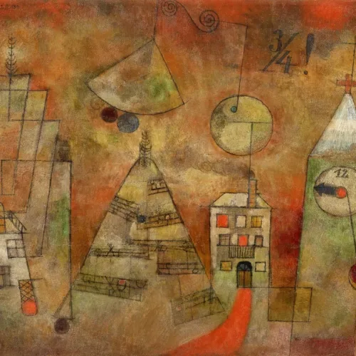 Paul Klee Fateful hour at quarter past Limited Edition Giclee