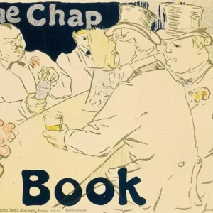 Toulouse lautrec lithograph the chap book