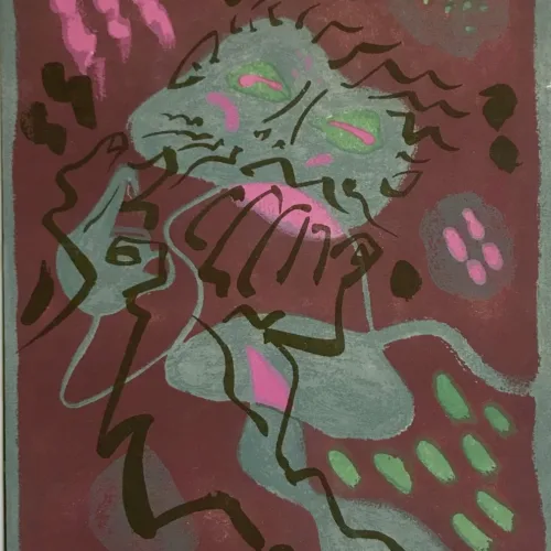 Andre Masson Original Lithograph, Untitled 6