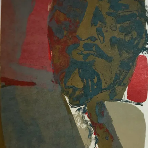 Paul Guiramand, Lithograph 1962, Untitled 8