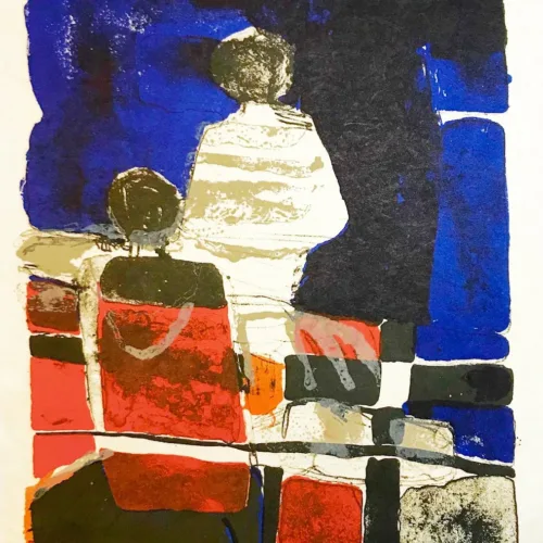 Paul Guiramand, Lithograph 1962, Untitled 14