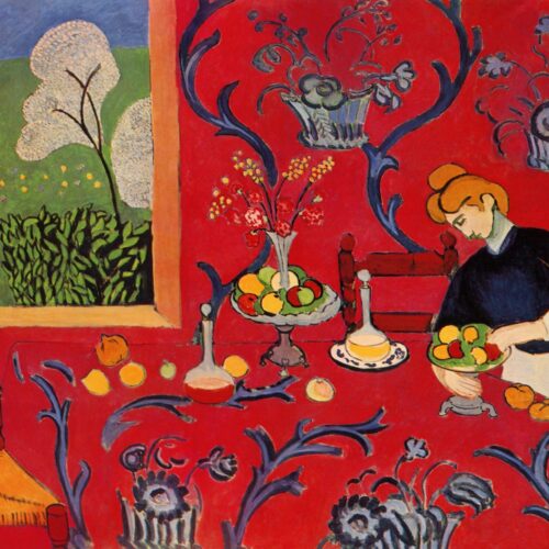 Henri Matisse Harmony in red