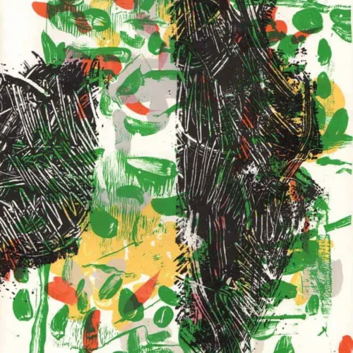 Riopelle Original Lithograph DM05171, Derriere le Miroir