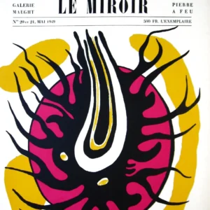 Derriere le Miroir 20-21 Contains 4 Original Lithographs by Leger & Arp