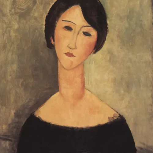 Modigliani Portrait of Mme zborowska, Ltd Edition