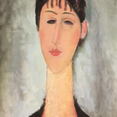 Modigliani Portrait of Mme zborowska, Ltd Edition