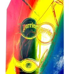 Andy Warhol Perrier 7, Pop art print 1999