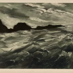 Vlaminck Lithograph 30 The baie des trepasses 1958