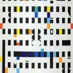 Yaacov Agam Original Serigraph 2, XX siecle 1971