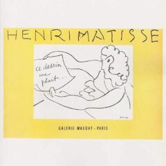 Matisse Lithograph 38 ,Exposition de dessins 1969