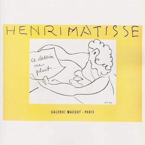 Matisse Lithograph 38 ,Exposition de dessins 1969