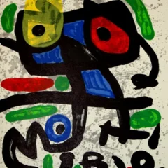 Derriere Le Miroir 186, Miro 8 Lithographs 197086, Miro 8 Lithographs 1970