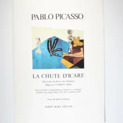 Portfolio Picasso La Chute D’Icare 1972 Limited Edition Numbered 289 /500