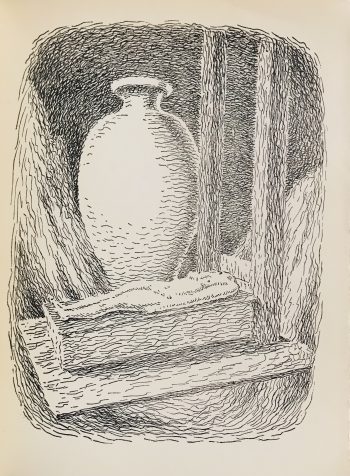 1948 Rene' Magritte Illustration 4, Les chant de Maldoror
