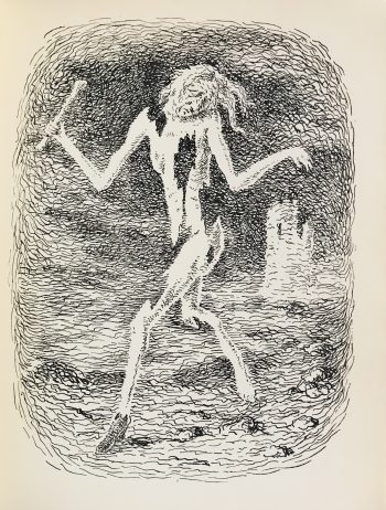 1948 Rene' Magritte Illustration 6, Les chant de Maldoror