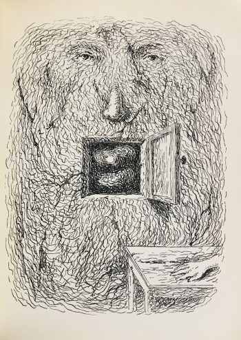 1948 Rene' Magritte Illustration 6, Les chant de Maldoror