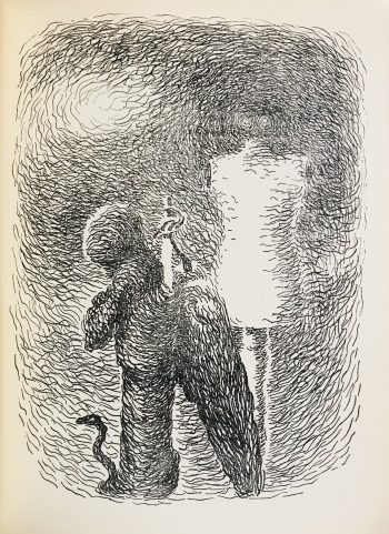 1948 Rene' Magritte Illustration 8, Les chant de Maldoror