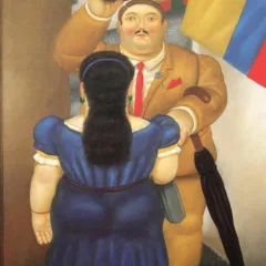 Fernando Botero (after) The National Holiday 1983