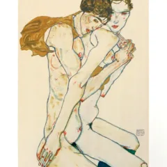 1981 Egon Schiele 17 Erotic Drawings Friendship