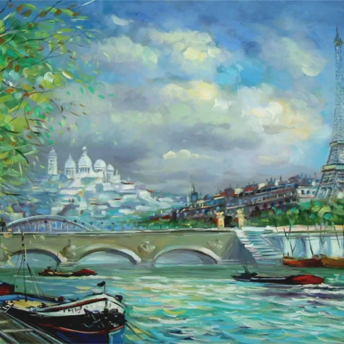 Francois Dubois Vue Panoramique Signed & numbered Giclee