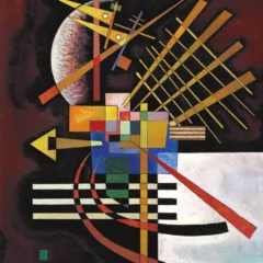 Kandinsky Oben und link Giclee Ltd Edition