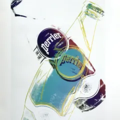 Andy Warhol Perrier 1 Pop art print 1999