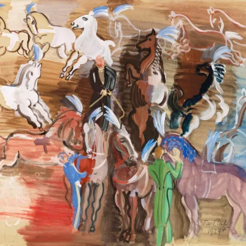 Raoul Dufy Chevaux de Cirque Giclee Ltd Edition