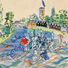 Raoul Dufy Regates a Henley Giclee Ltd Edition