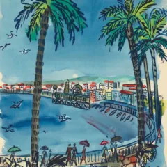 Raoul Dufy Nice Promenade des Anglais Ltd Edition Giclee