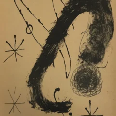 Joan Miro Lithograph DM17151 Derriere le Miroir