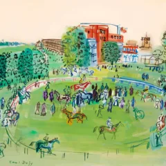 Raoul Dufy Le Paddock Ascot Giclee Ltd Edition