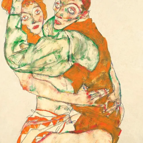 schiele-lovemaking