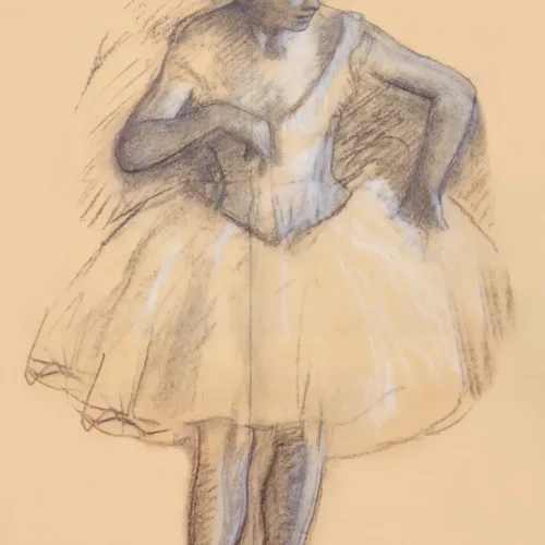 Edgar Degas Study for a Ballerina Numbered Giclee