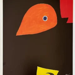 Joan Miro Derriere le Miroir DM12231 Tete 1978