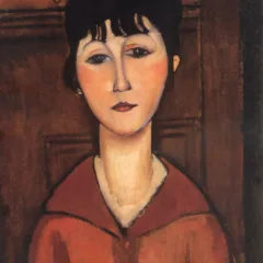 Modigliani Portrait of a young woman