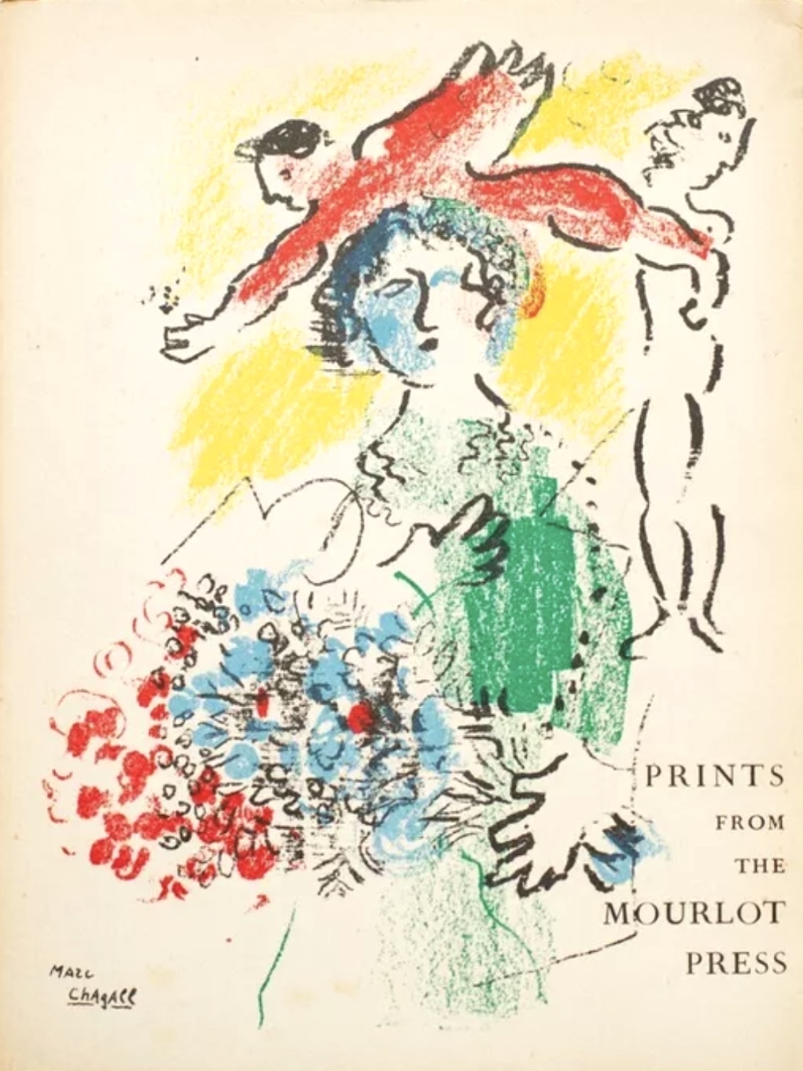 Chagall Original Lithograph Prints from the Mourlot Press 1964