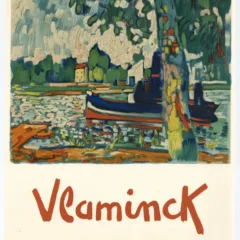 Vlaminck Lithograph Remorqueur Cover 1958